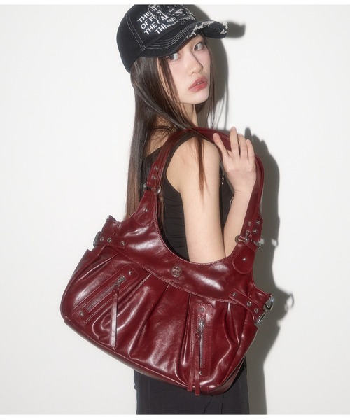 ILLIGO（イリゴ） ショルダーバッグ バッグ ILLIGOアンバー バックル