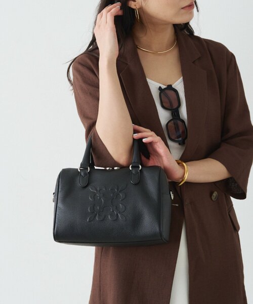 russet（ラシット） ボストンバッグ 「composition」レザー2WAYミニ