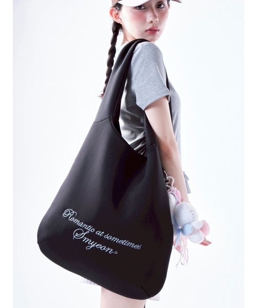 Smyeon ショルダーバッグ バッグ Soft embroidery shoulder bag/ソフト