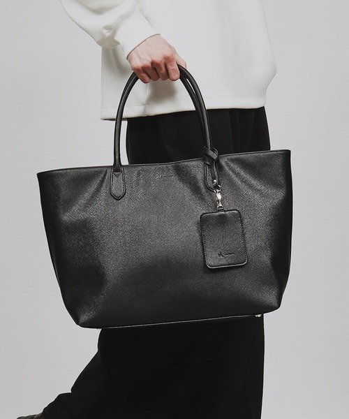 tk.TAKEO KIKUCHI（ティーケータケオキクチ） トートバッグ レザー調