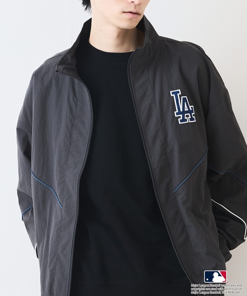 MLB ナイロンジャケット 「MLB/メジャーリーグベースボール」ツイル