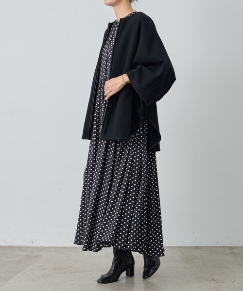 BEARDSLEY（ビアズリー） コート アウター ウールポンチョコート