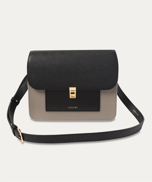CULLNI（クルニ） ショルダーバッグ Leather Flap Shoulder Bag メンズ