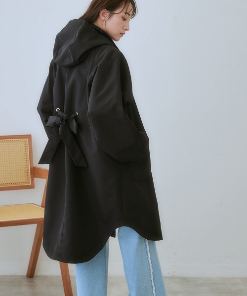 SMILELAND モッズコート コート 「大きいサイズ」 後ろリボンオーバー