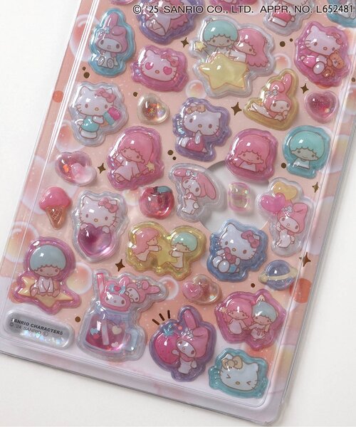 sanrio（サンリオ） ステッカー サンリオうるちゅるポップシール