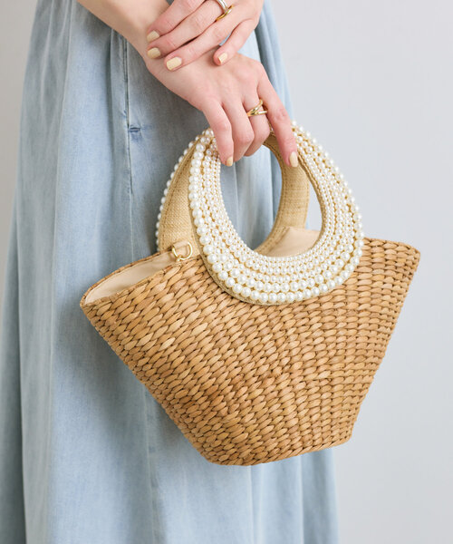 La boutique Bonbon（ラブティックボンボン） かごバッグ カゴバッグ