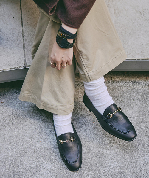 LE TALON（ル タロン） ローファー 「追加」レザービットバブーシュ