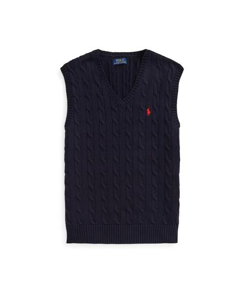 POLO RALPH LAUREN（ポロ・ラルフローレン） ベスト ジレ ケーブル