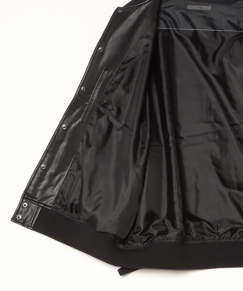 LUSOR スタジャン LUSOR（ルーソル）fake leather Stadium jumper