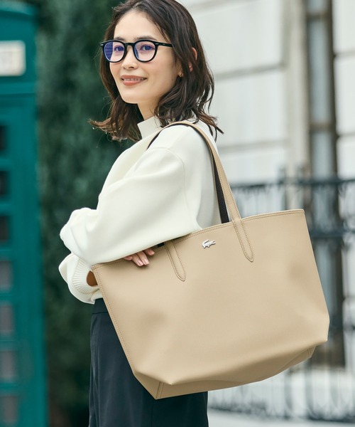 LACOSTE（ラコステ） トートバッグ ANNA 2WAY リバーシブル トート