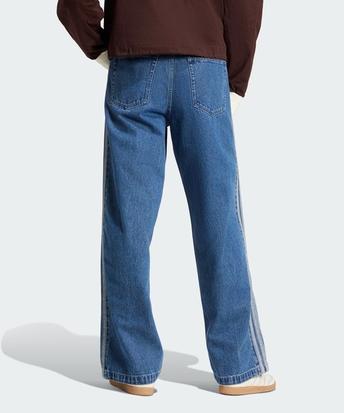 adidas（アディダス） ジーンズ アディカラー デニム ファイヤーバード