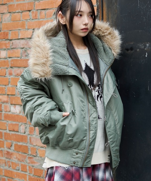 WEGO（ウィゴー） ミリタリージャケット モッズコート WEGO/N2B