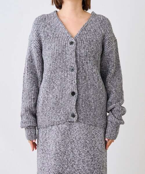 RIVE DROITE（リヴドロワ） カーディガン 「キャッチーな素材感