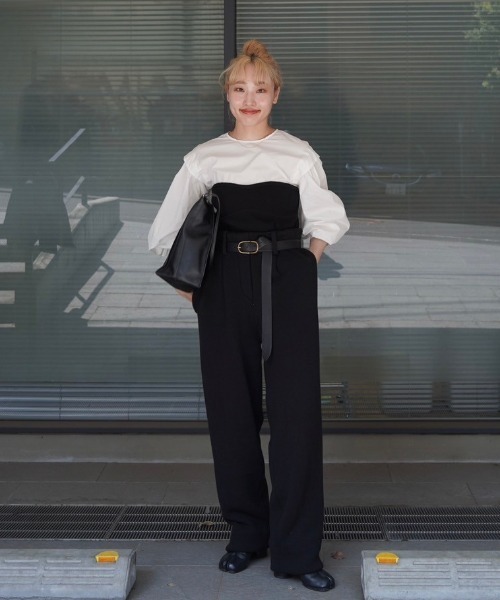 ETRE TOKYO（エトレトウキョウ） ブラウス シャツ ニットビスチェ