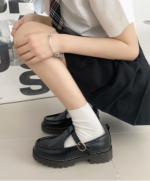 Shoes in Closet（シュークロ） ローファー 厚底 タンクソール