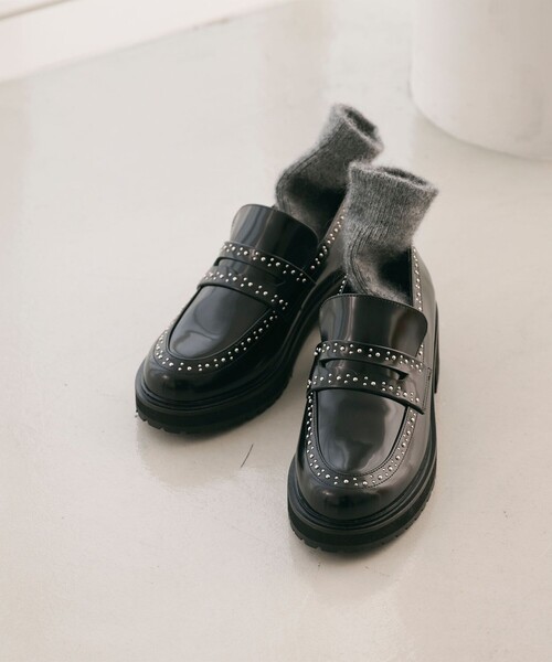 UNITED ARROWS（ユナイテッドアローズ） ローファー スタッズ