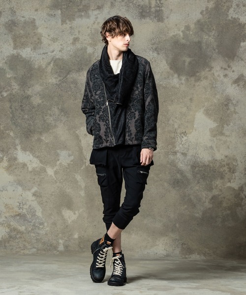 glamb（グラム） ブーツ Oiled Denim Boots / オイルドデニムブーツ