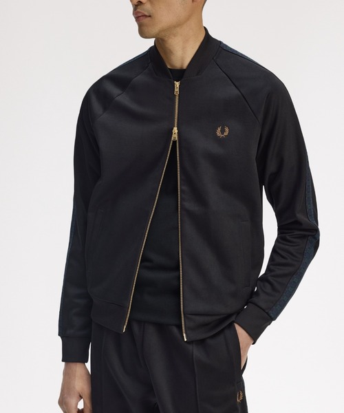 FRED PERRY（フレッドペリー） ジャージ Black Watch Tartan Taped