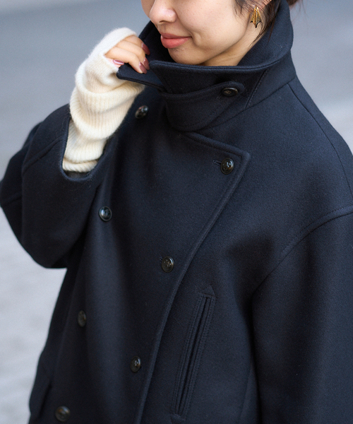 IENA（イエナ） ピーコート pコート メルトンウール ピーコート