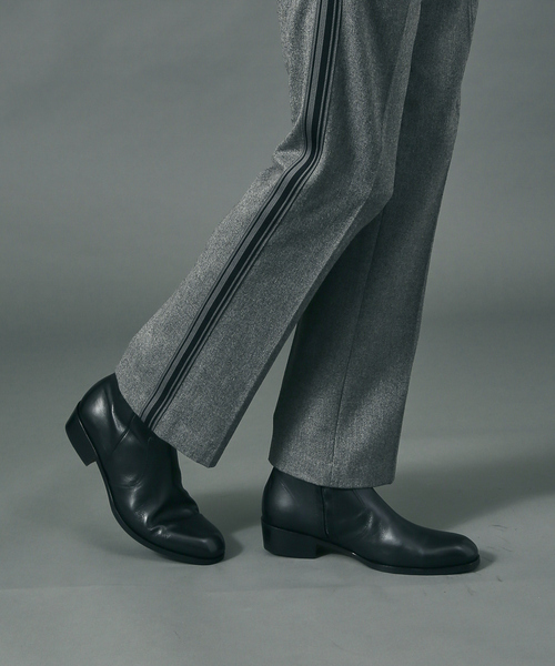 5351 POUR LES HOMMES ブーツ サイドゴア ジップ ブーツ メンズ