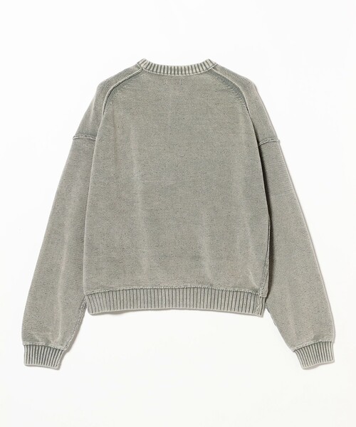 BEAMS（ビームス） セーター ニット 7ゲージ フェード クルーネック