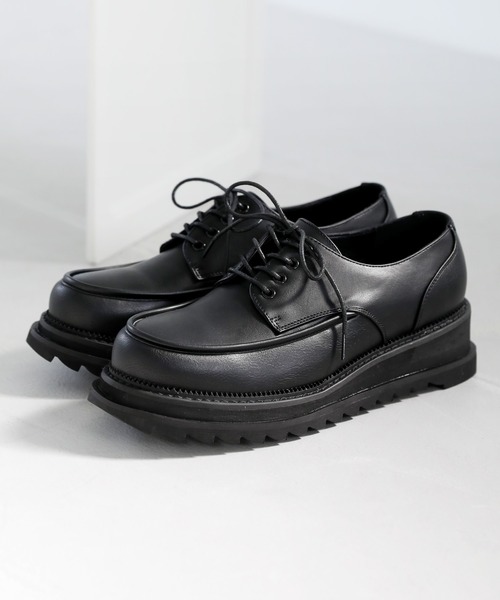 デッキシューズ ダブルソールシャークコンビネーションモカシン