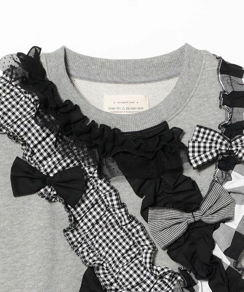 TORI-TO（トリト） トレーナー スウェット 「別注」TORI-TO / リボン