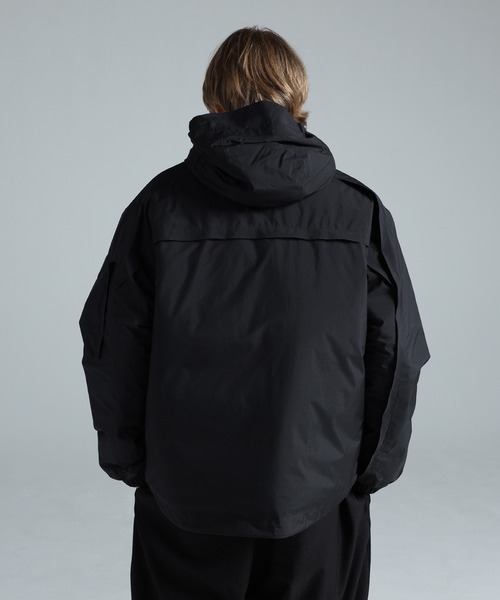 Y-3 ダウンジャケット ダウン GTX PADDED HOODED JACKET メンズ