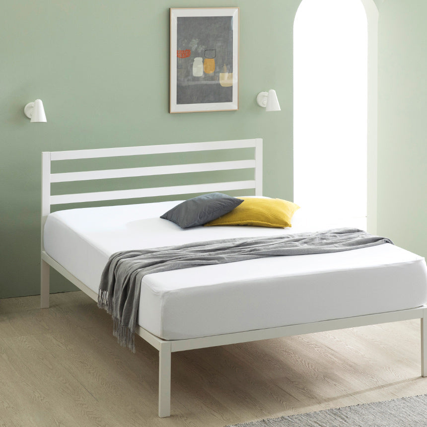 Mia パイプベッドフレーム ヘッドボード付 | 【公式】ZINUS（ジヌス