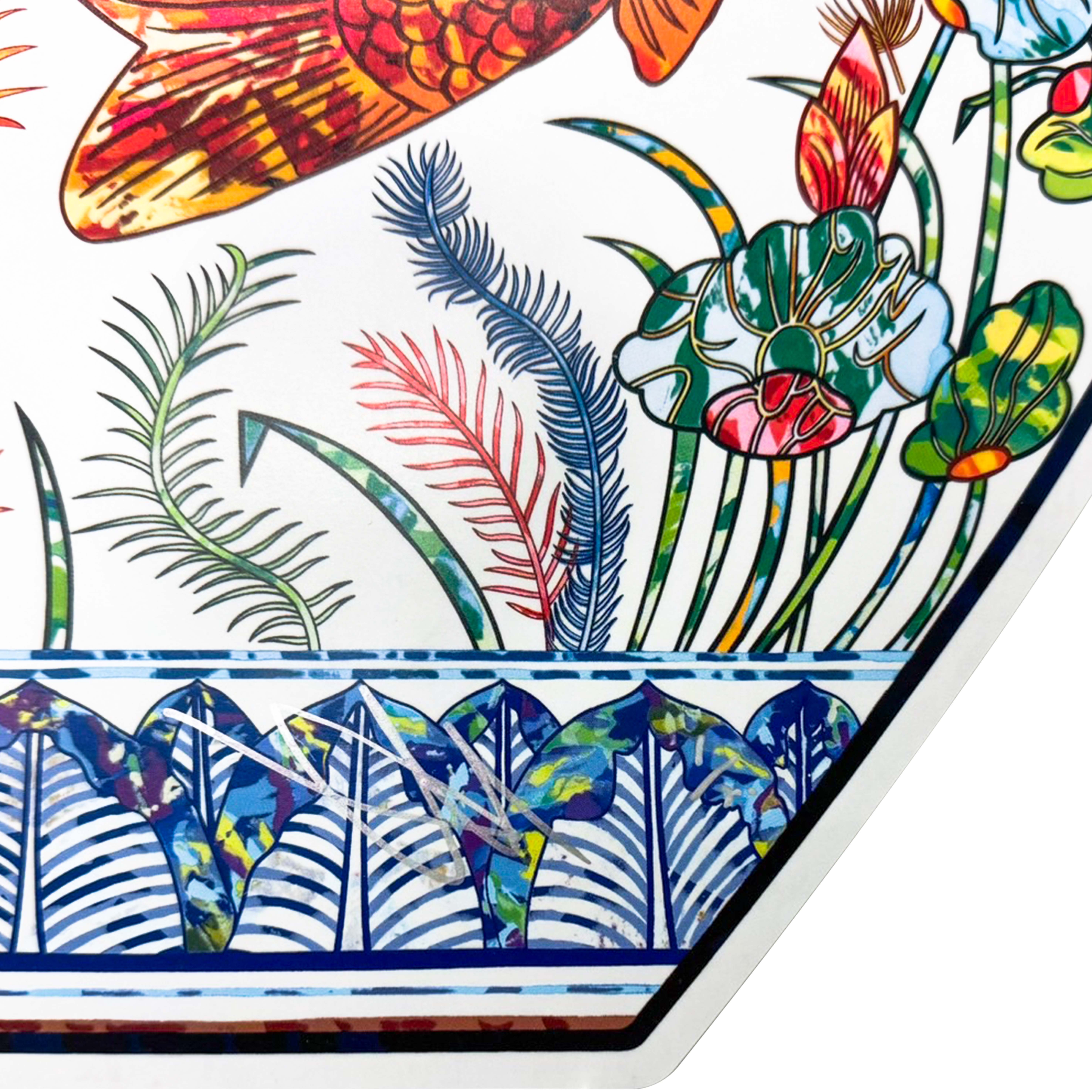 11月18日(月)12時よりWEBショップにて、村上隆新作ポスター『魚藻荷蓮