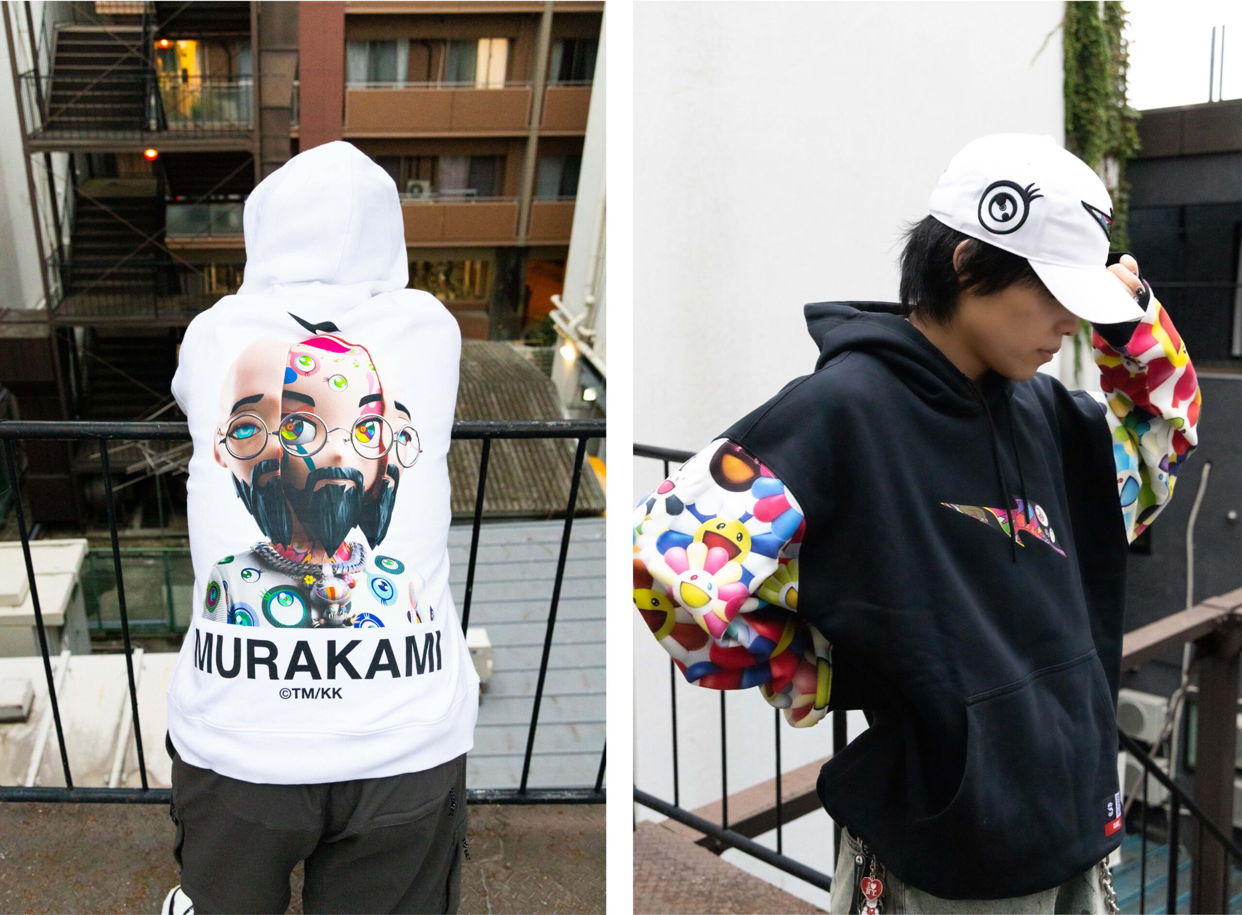 10月9日(木)20時よりWEBショップにて、『村上隆 × RTFKTコラボアパレル