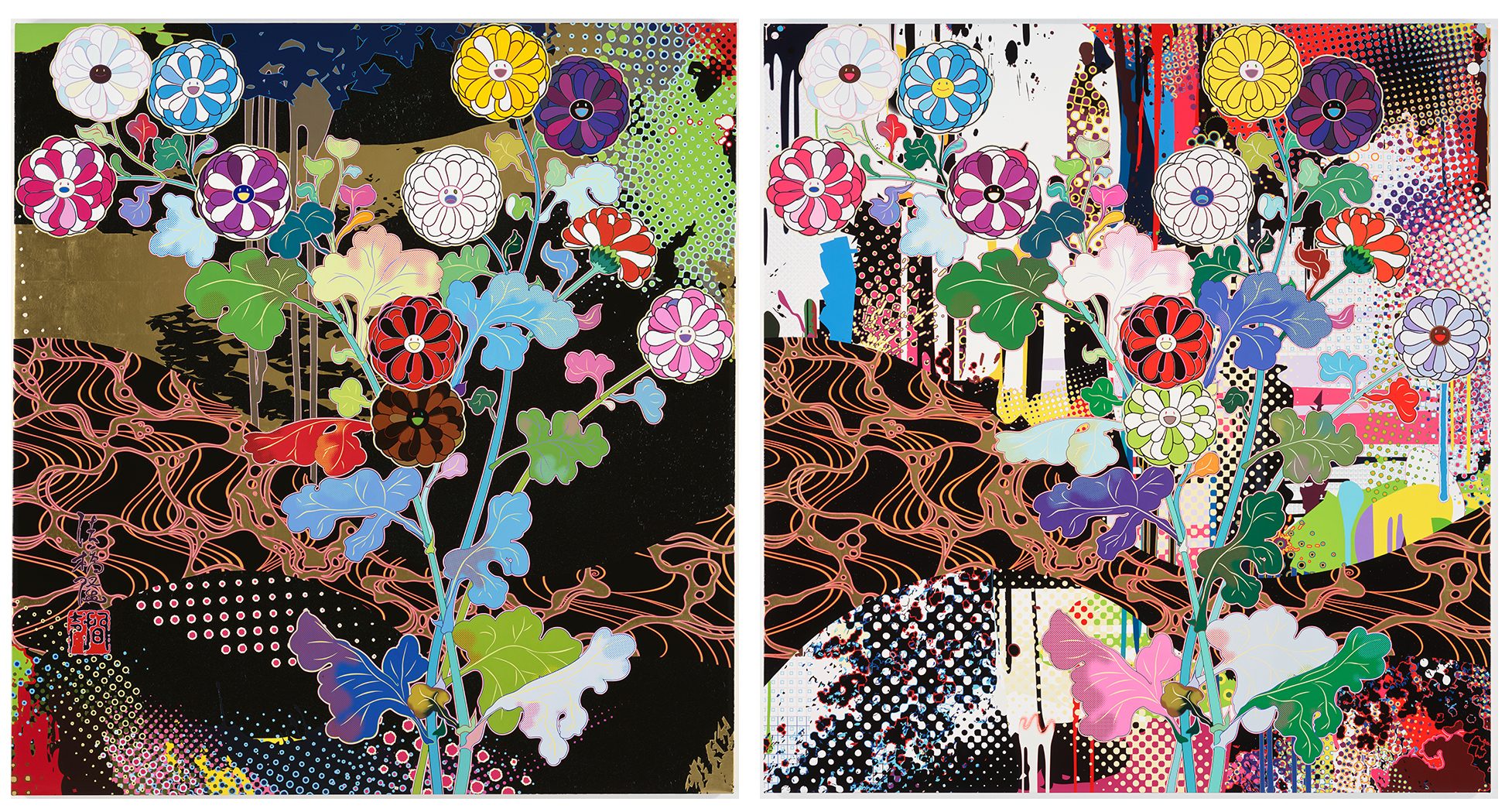 11月25日(水)10時よりWEBショップにて村上隆新作ポスター「光琳