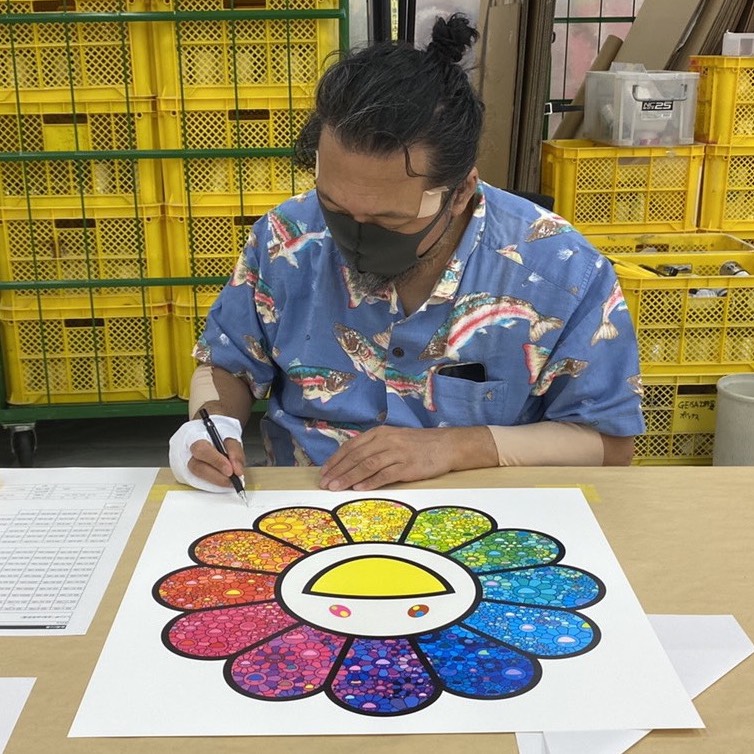 7月24日(土)よりWEBショップにて、村上隆 新作エディションサイン入り