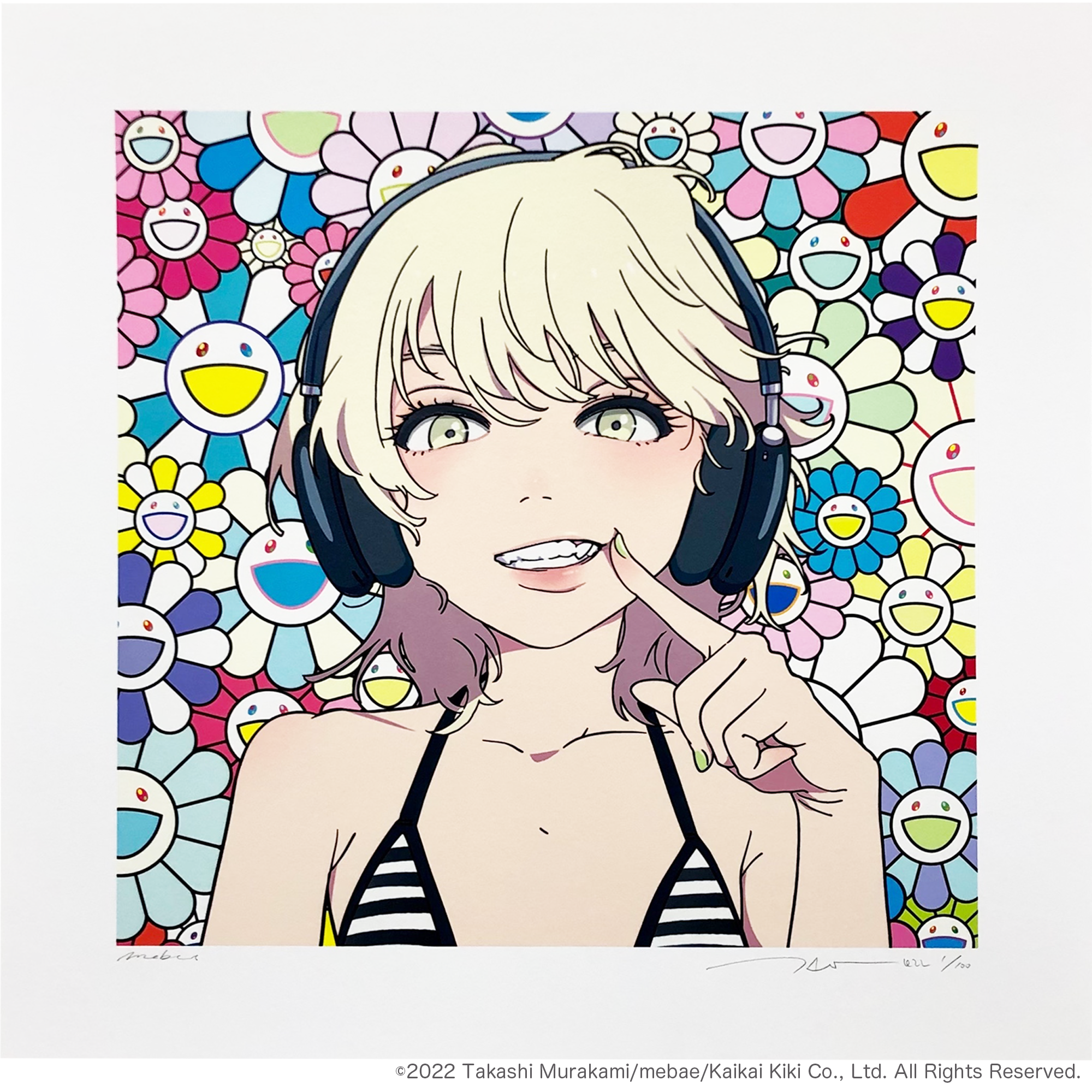 9月16日(金)よりWEBショップにて、mebae × 村上隆コラボエディション