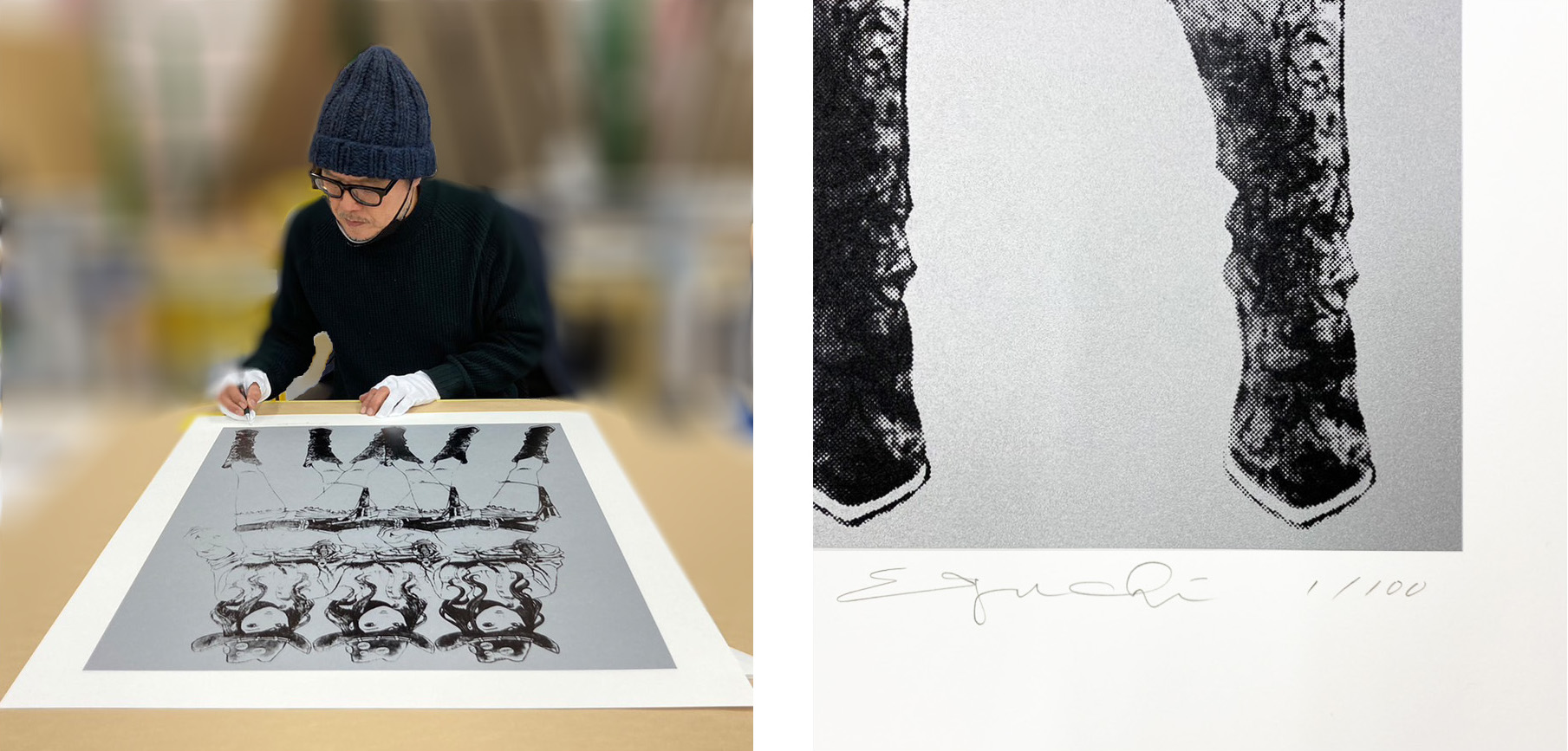 江口寿史エディションサイン入り版画4種を近日販売致します。 - 村上