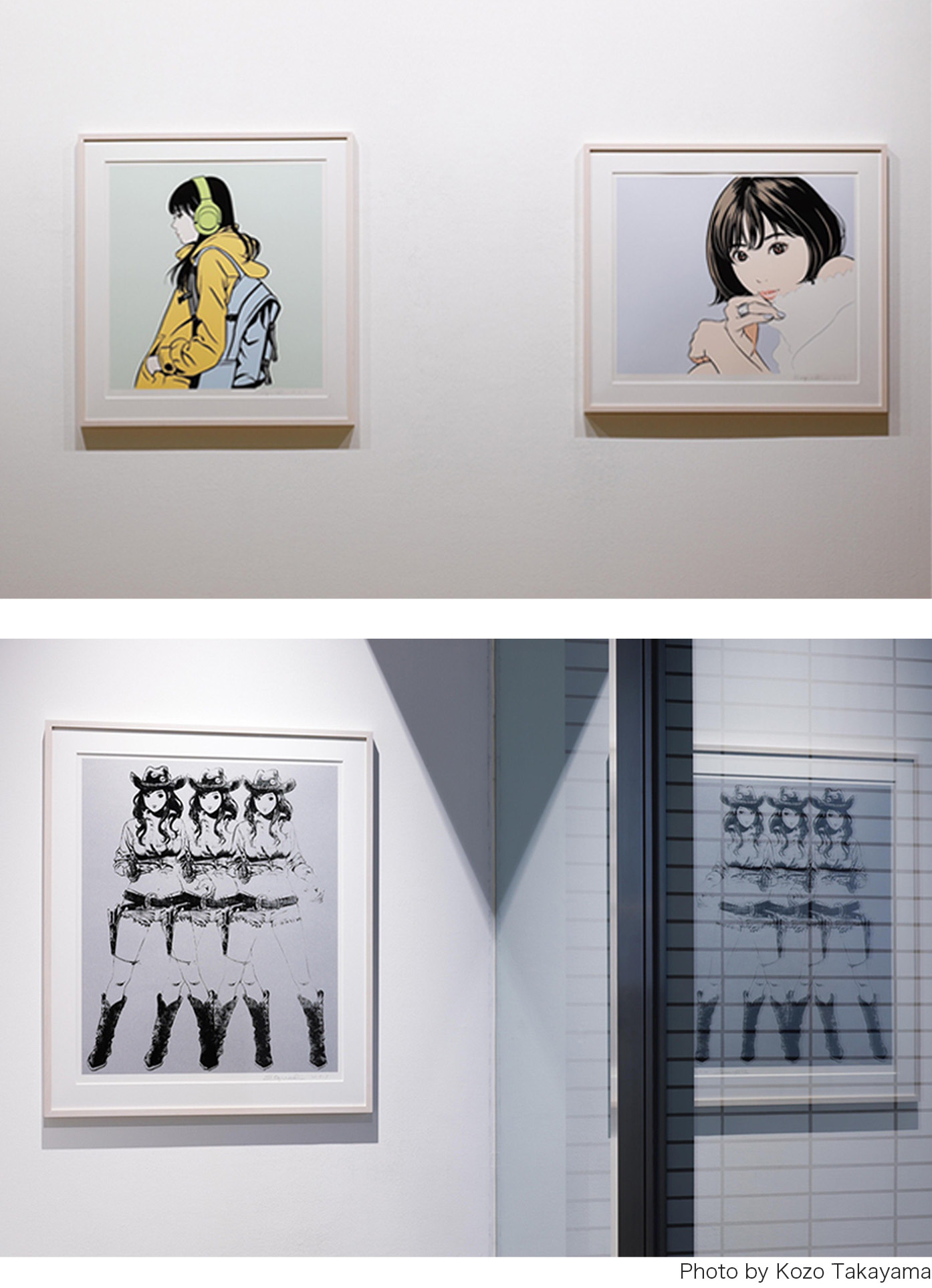 江口寿史エディションサイン入り版画4種を近日販売致します