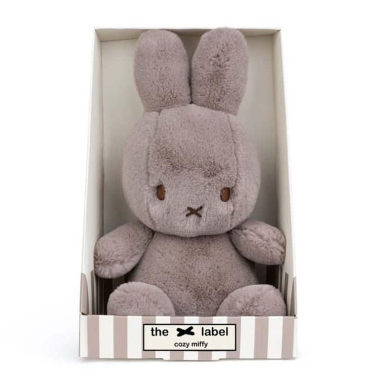 Miffy Cozy The X Label Plush Taupe – zillymonkey