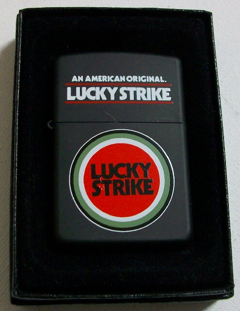 ☆LUCKY STRIKE！ラッキー・ストライク 1996年 ブラック ZIPPO