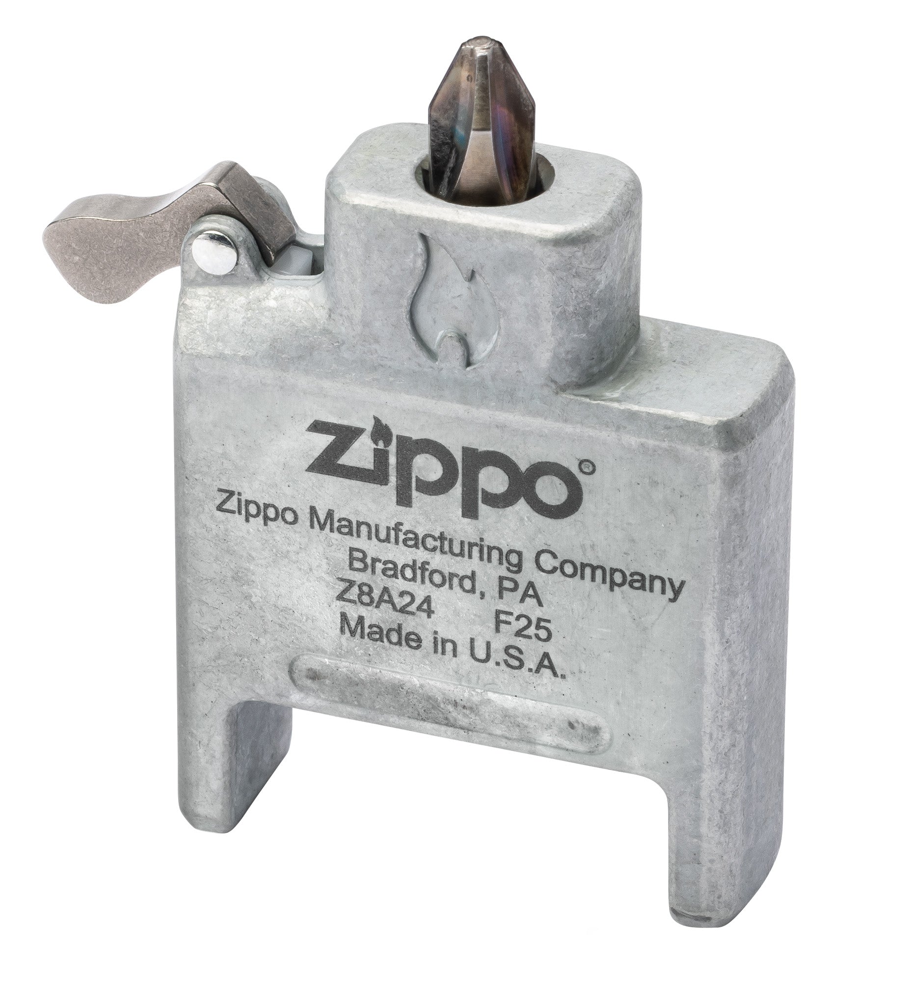 Zippo Bit Safe Screwdriver Brushed Chrome Lighter Insert – Zippo USA