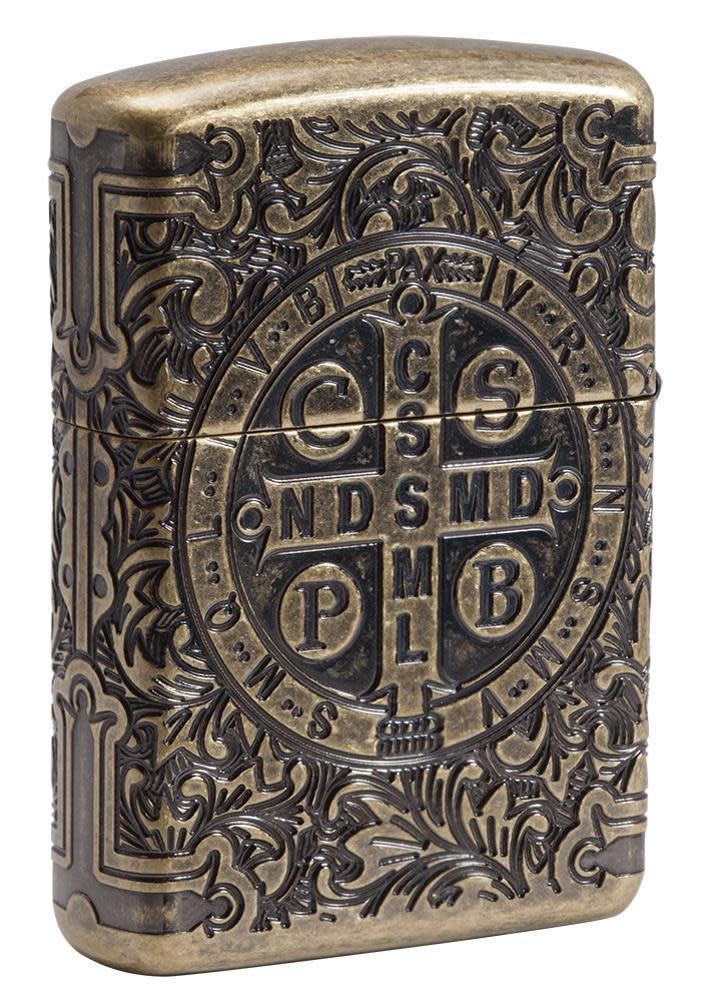 St. Benedict Design Windproof Lighter – Zippo USA