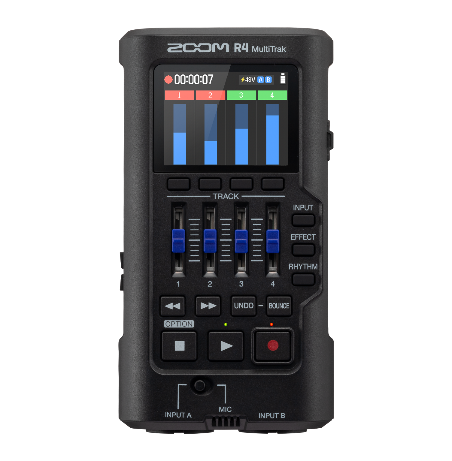 32bitフロート対応、ミュージシャンのための4トラックMTR | ZOOM