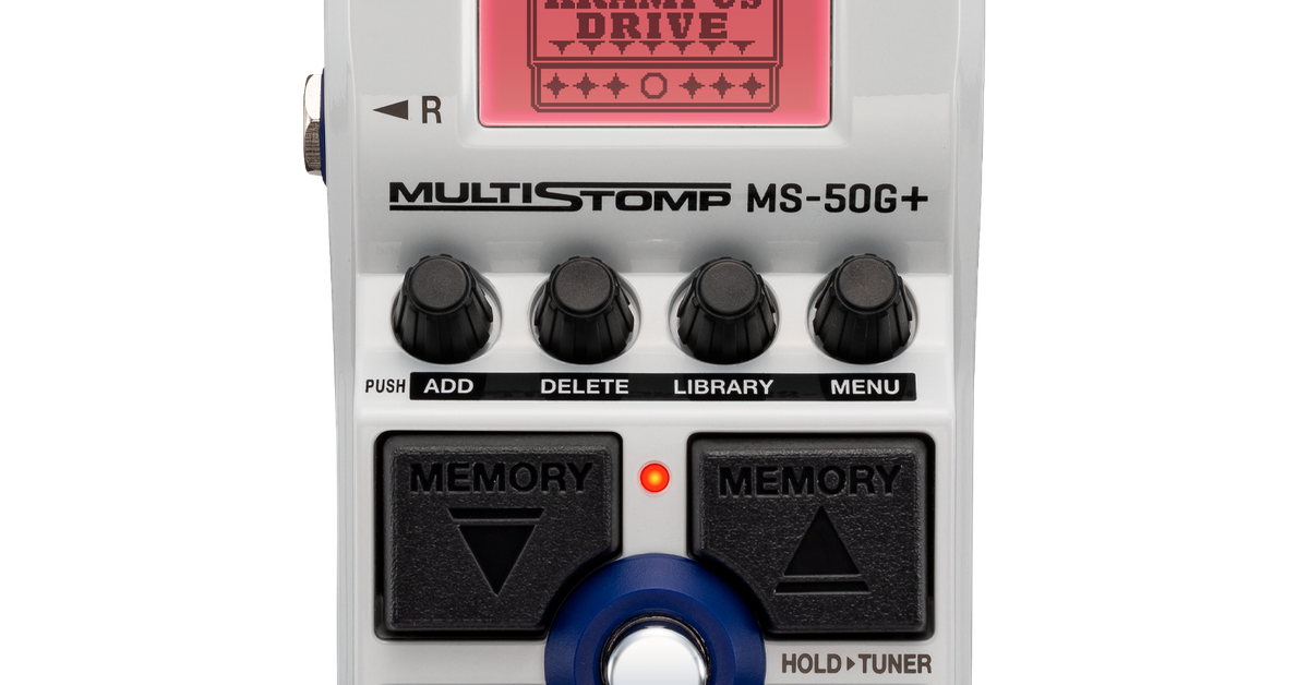 ZOOM MS-50G+ MultiStomp | ZOOM