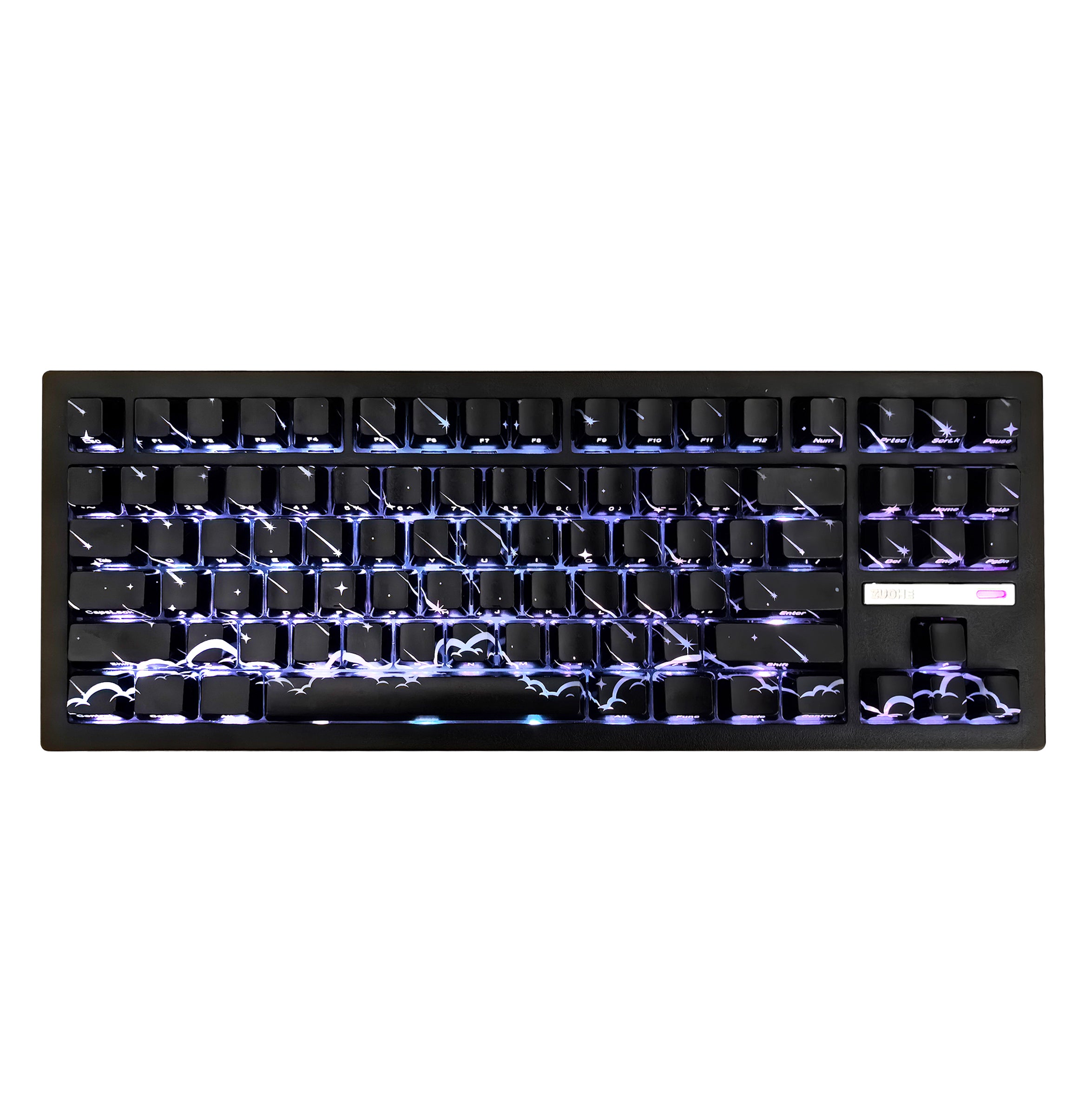 Zornher ZH870 80% IMD Process (Sleek & Cool Textures) Keyboard