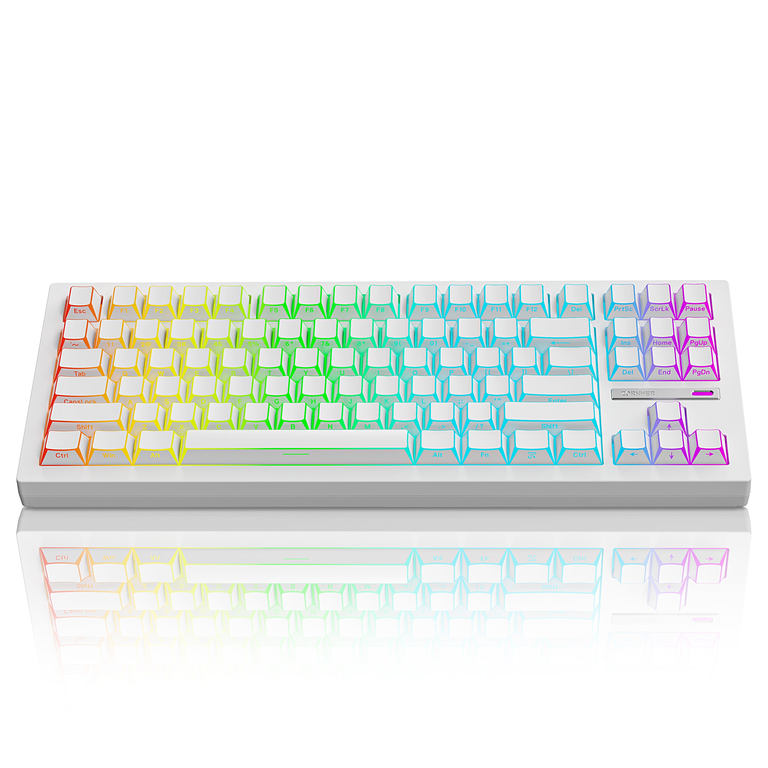 ZORNHER ZH870 80% PRISM Gaming Mechanical Keyboard