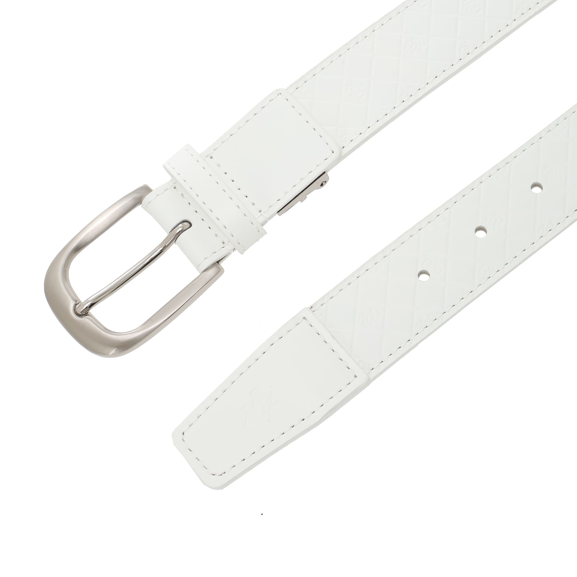 UNISEX エンボスベルト キャメル