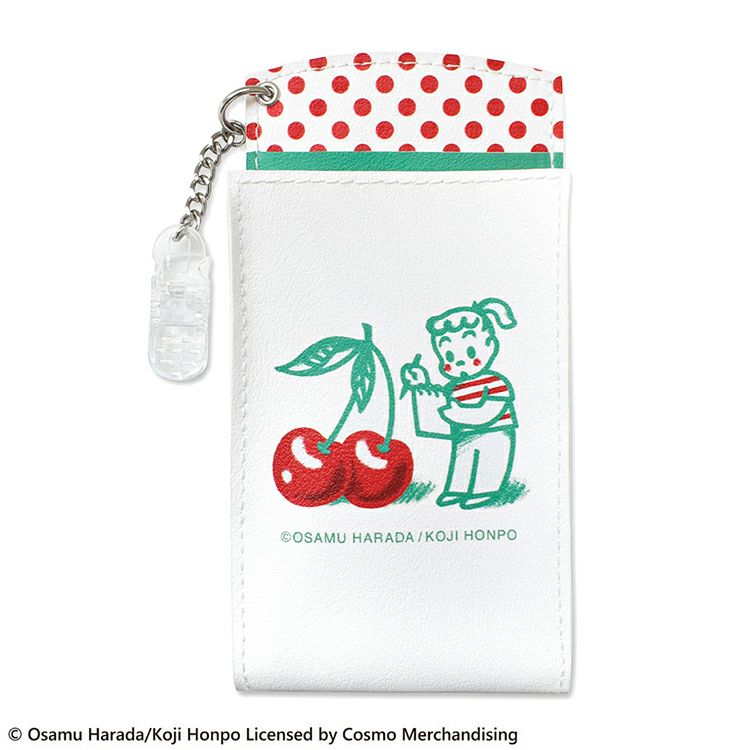 OSAMU GOODS】胸ポケット用ペンケース（チェリーグリーン）ST-CNOS0003