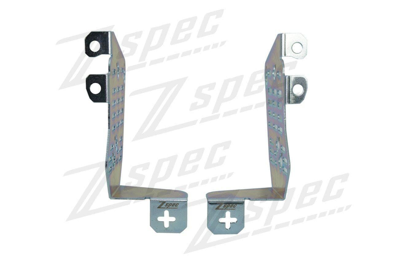 ZSPEC Double-DIN Radio Brackets, Nissan 300zx Z32, fits LHD & RHD
