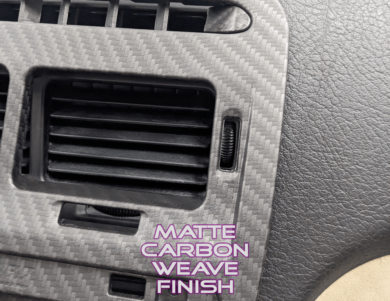 ZSPEC LHD Hydro-Dipped Double-Din Radio Bezel w/Brackets, Z32 300zx