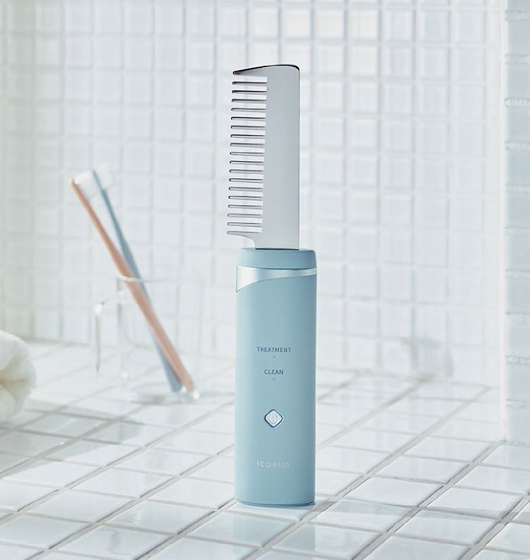 超音波リペアコーム｜icoelle｜株式会社ジヴァスタジオ