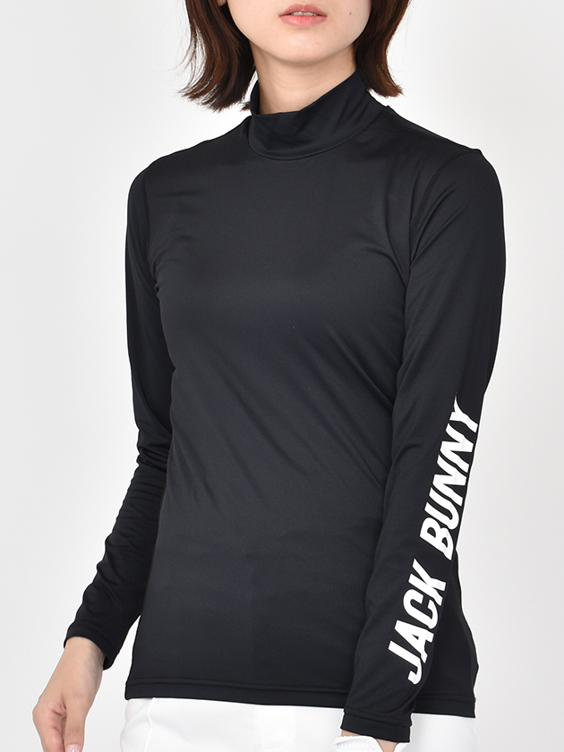 ジャックバニー 長袖ハイネックスムースカットソー 263-3166302